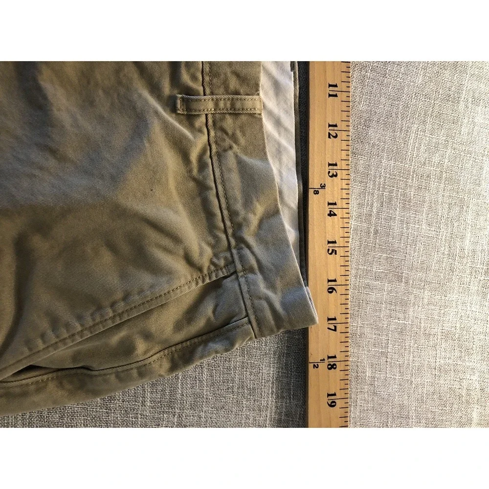 Vintage J. Crew Pants 34x34 Tan Chino Straight Career Casual Preppy Oarsman